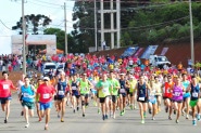 Corrida foi realizada em ch�o pavimentado e plano no Greentec ? Condom�nio Industrial Sustent�vel